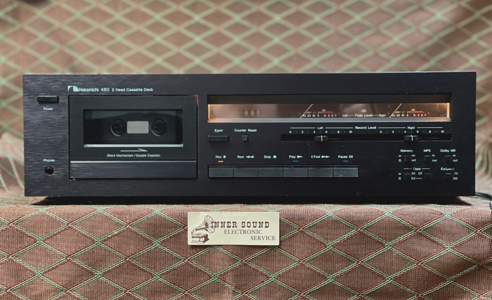 Nakamichi 480 2 Head Cassette Deck | Nakamichi 480 Cassette Deck Nakamichi 480 2 Head Cassette Deck | Nakamichi 480 Cassette Deck