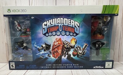 Skylanders Trap Team  Dark Edition Starter Pack by Activision XBOX 360 NEW