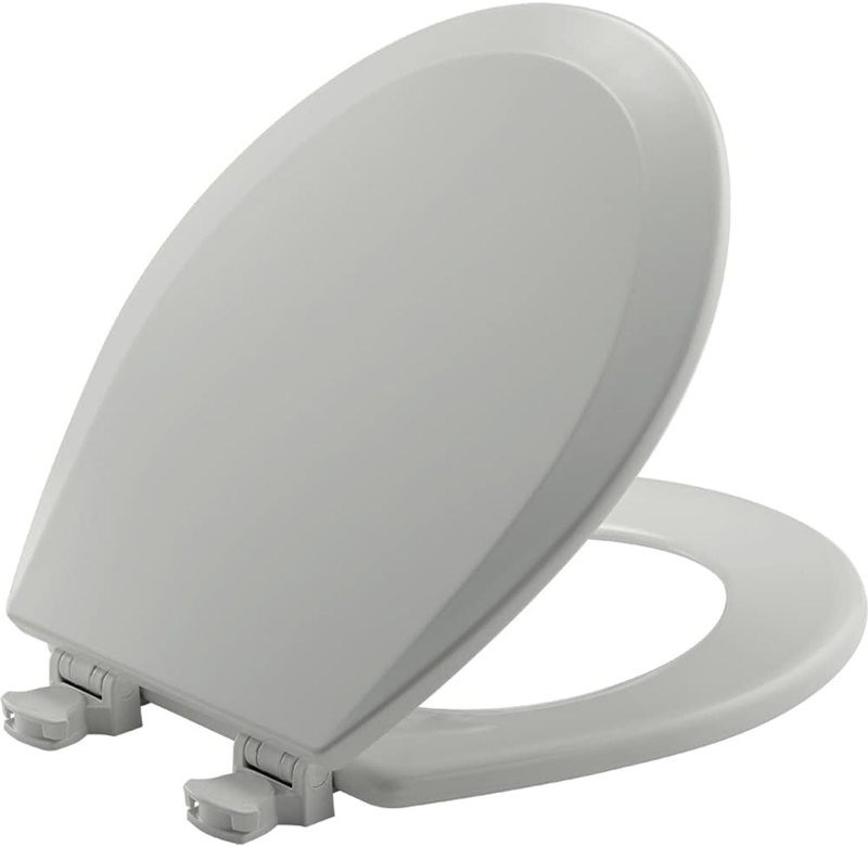500EC 062 500EC062 Toilet Seat, 1 Pack Round, Ice Grey