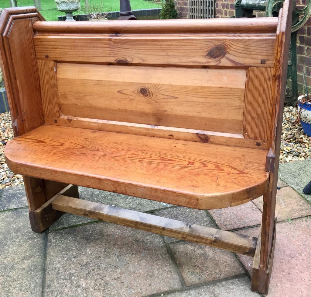 VINTAGE CHURCH PEW BENCH | in Leighton Buzzard, Bedfordshire | Gumtree