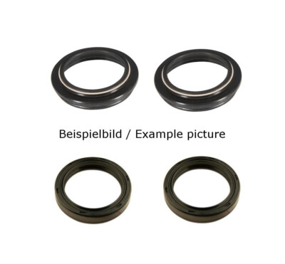 Moto Guzzi Sport 1200 4V 8V 2009-2014 Gabelsimmerringe Staubkappen Set