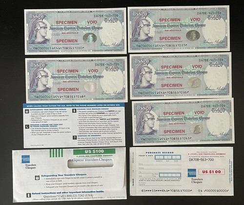 American Express トラベラーズチェック 1921-2001 American Express トラベラーズチェック 1921-2001