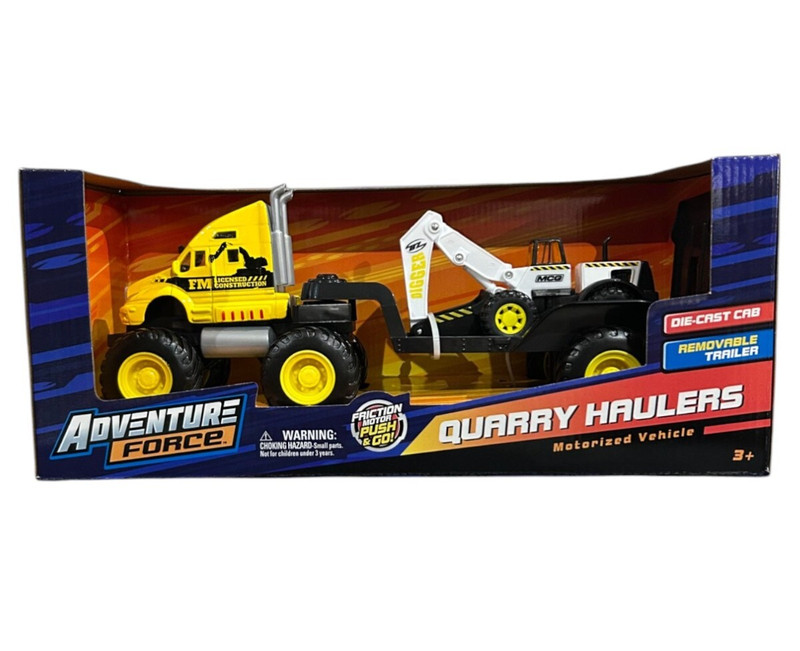 Adventure Force Quarry Haulers Motorized Truck Play Vehicles, Assorted Styles