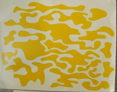 VINYL HIGH HEAT STENCIL - LARGE CAMO KIT Complete Pistol / Rifle Kit- (3 pieces)