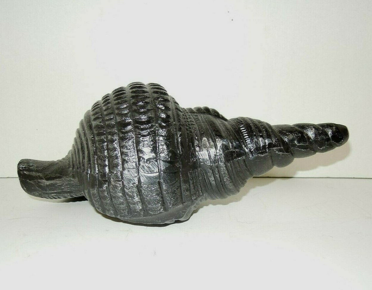Nautical Decor - Large Metal Seashell Doorstop/Decoration 11