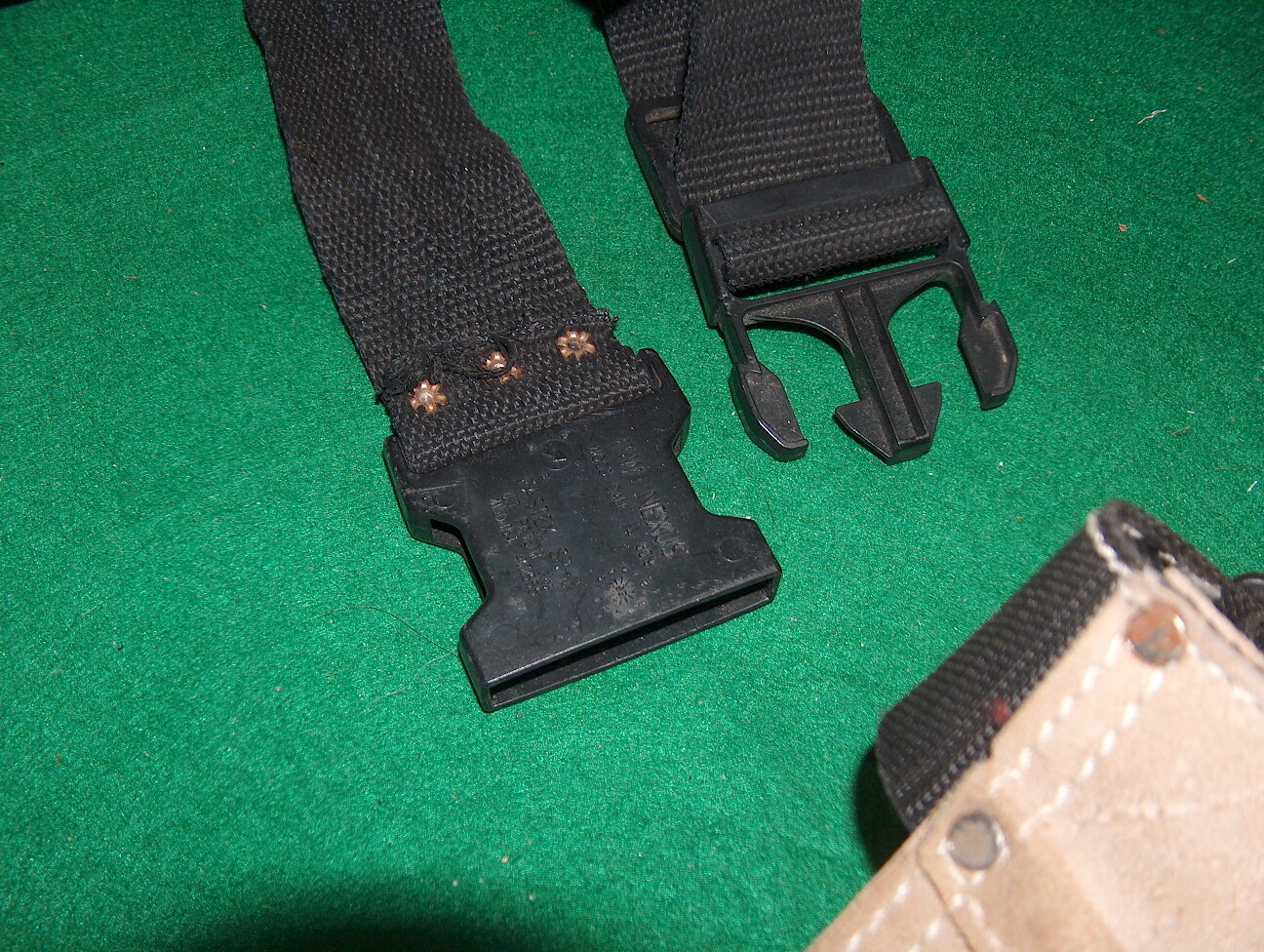 Lot of 2 -  Carpenter Tool Belt Pouch  tool attachments  3/9c