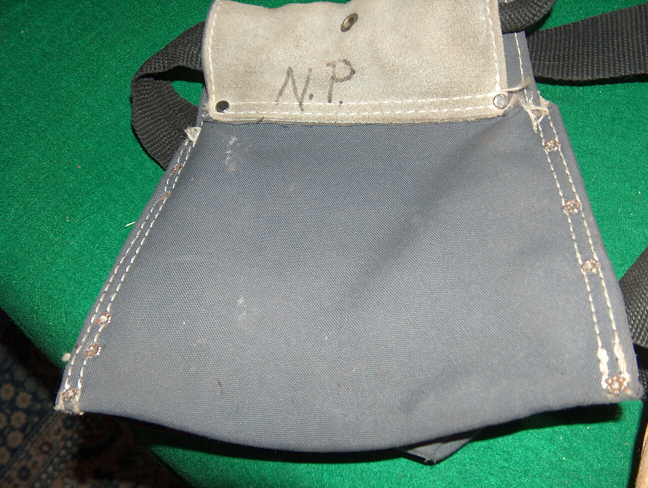 Lot of 2 -  Carpenter Tool Belt Pouch  tool attachments  3/9c