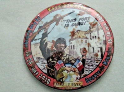 Koenigsmacker Moselle River to pay homage ''this fort is ours'' Pin