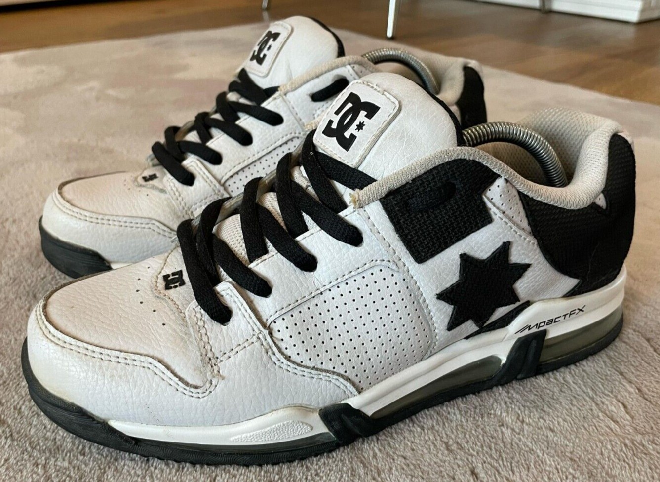 DC Shoes Rare White 303196 Command Impact FX Shoes Size UK DC Shoes Rare White 303196 Command Impact FX Shoes Size UK