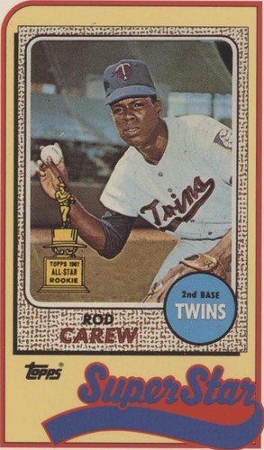 1989 Topps/LJN Baseball Talk - Rod Carew #25