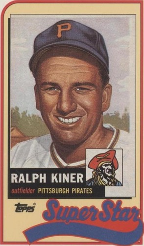 1989 Topps/LJN Baseball Talk - Ralph Kiner #36