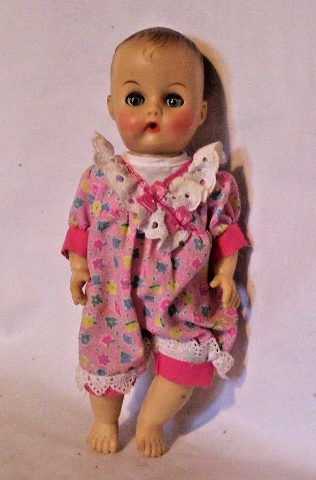 1950's Baby Susan Doll (Ginette) Effanbee Open & Close Eyes Drinks & Wets