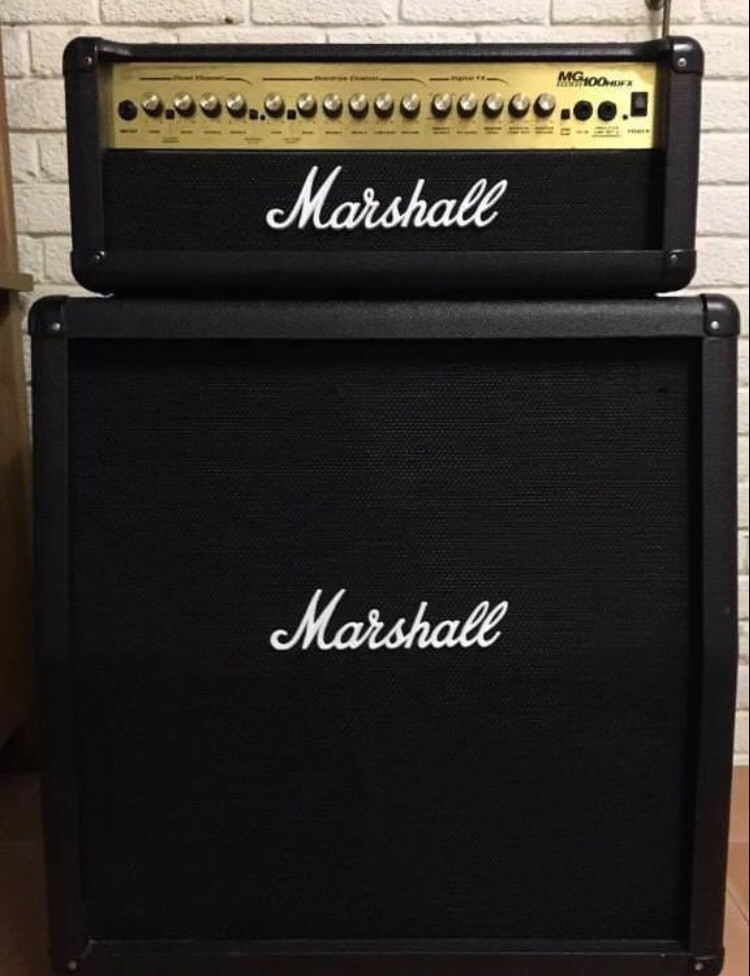 Marshall Mg100hdfx Guitar Amp And Cab Speaker In Ferndale