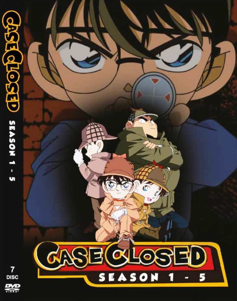 Detective Conan Case Closed Season 1-5 Episode 1-134 Anime