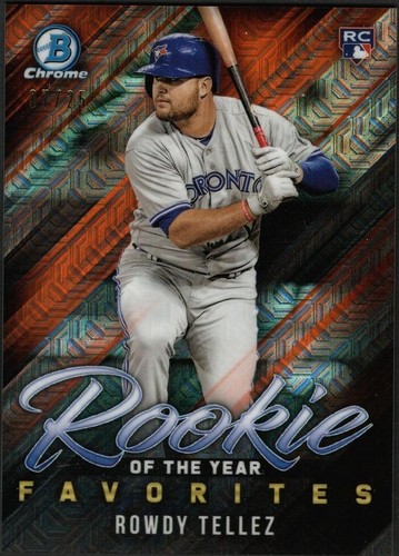 2019 Bowman - Rowdy Tellez #ROYF-11