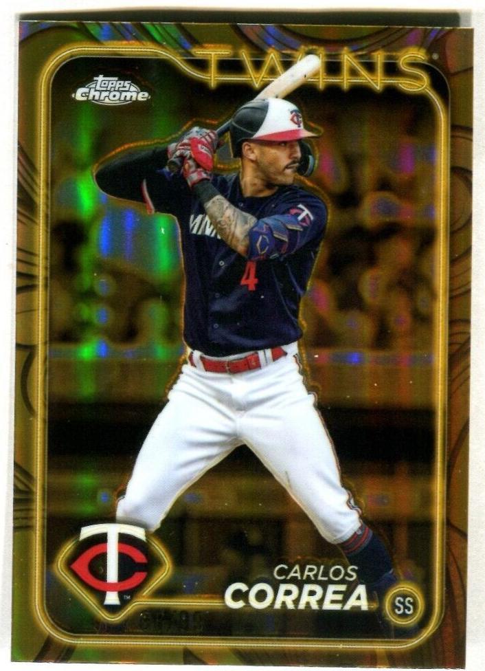 2024 Topps Gilded Collection - Carlos Correa #92