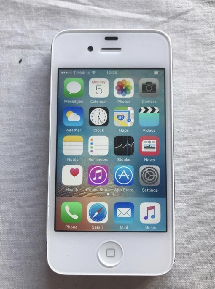 iPhone 4s White 16 GB docomo 箱あり スマートフォン本体