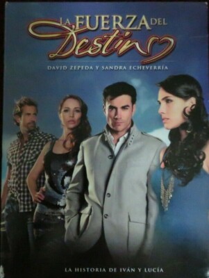LA FUERZA DEL DESTINO - Mexican telenovela - 3 DVD - David Zepeda