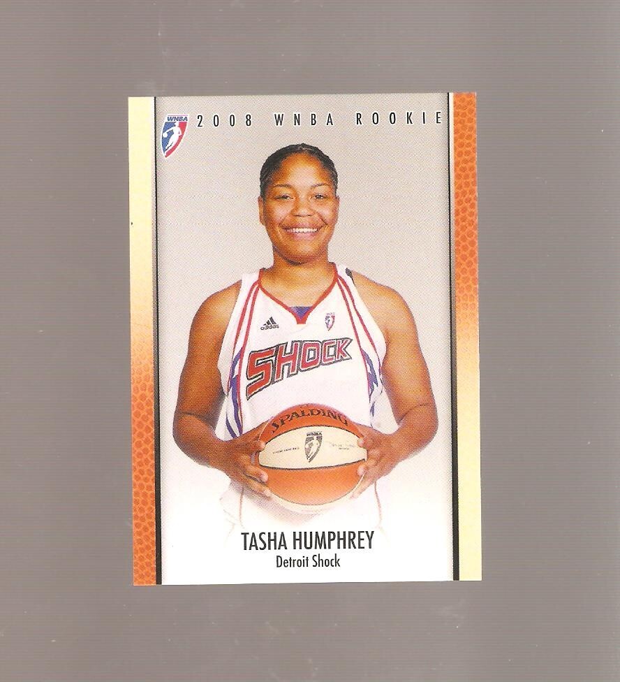 WNBA Detroit Shock サイン入り写真 tasha humphrey 2008 wnba rookie,georgia,gainesville hs ga