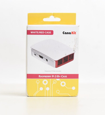 CanaKit Raspberry Pi 3 B+ Case - White/Red