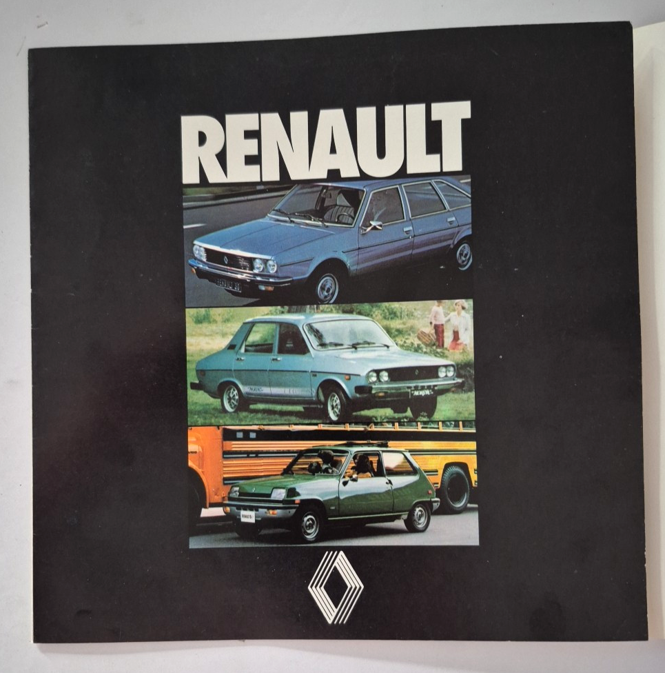 1978 Renault original sales brochure