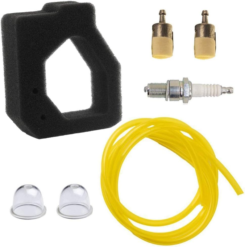 Air Filter Fuel Filter Primer Bulb Spark Plug for Honda GX25 GX25N GX25NT FG110
