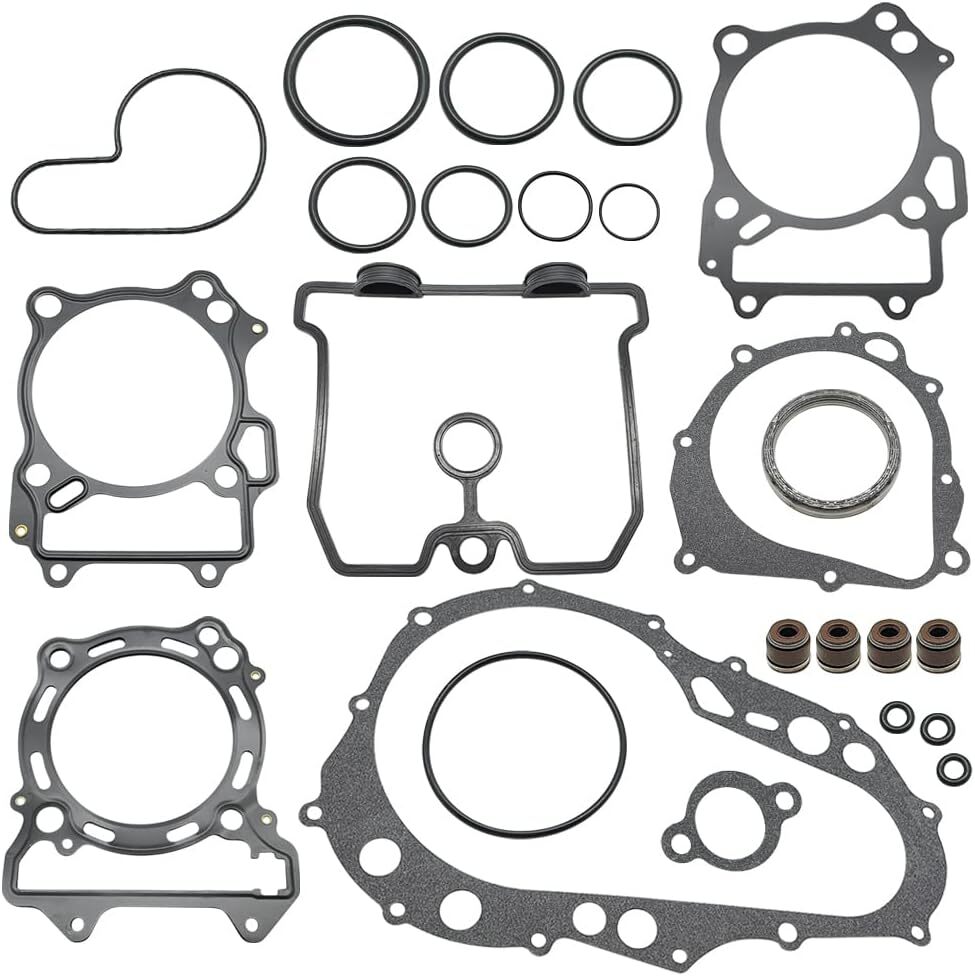 Complete Top & Bottom End Engine Gasket Kit Set for Kawasaki KFX400 2003–2006