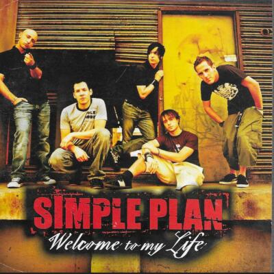 Cd, Single - Simple Plan - Welcome To My Life Label: Lava - 7567-93756-2 -