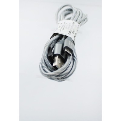 Wireless Gear 6ft Purple Tangle-Free Micro USB Cable Flat Charging Sync Cord