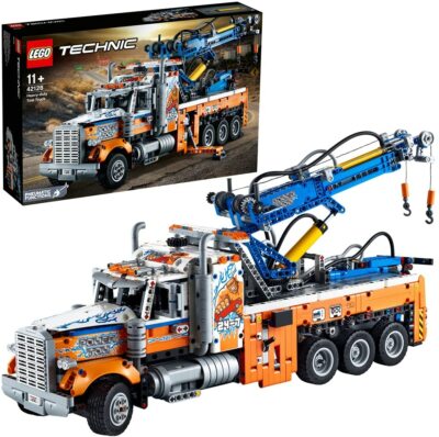 LEGO Technic Large Tow Truck 42128 Crane Building Set, Engineering Series Japan
