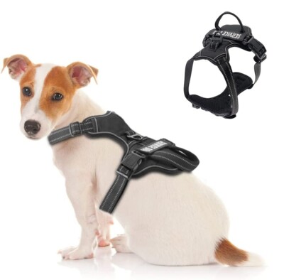 Service Dog Vest Harness Reflective No Pull Dog Harness with Padded Handle eBay