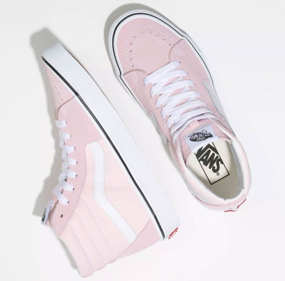 New with Box! Vans Classic SK8-Hi Blushing/True White VN0A4BV6TC3