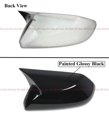 FOR 2025 TOYOTA CAMRY LE XLE SE XSE M STYLE GLOSS BLACK ADD ON MIRROR COVER CAPS