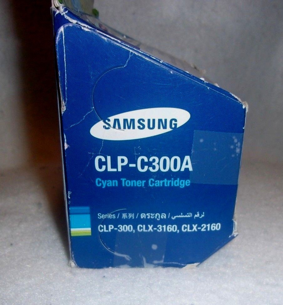 Samsung Cyan Toner Cartridge~CLP-C300A~New Other!!!