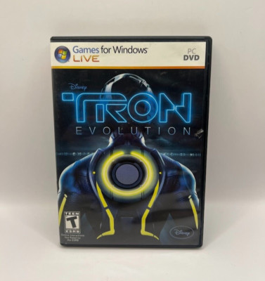 Tron: Evolution (PC, 2010) Complete Tested Works CIB 