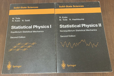 Statistical Physics 1 & II Equilibrium Statistical Mechanics 2nd Ed 1995 PBs