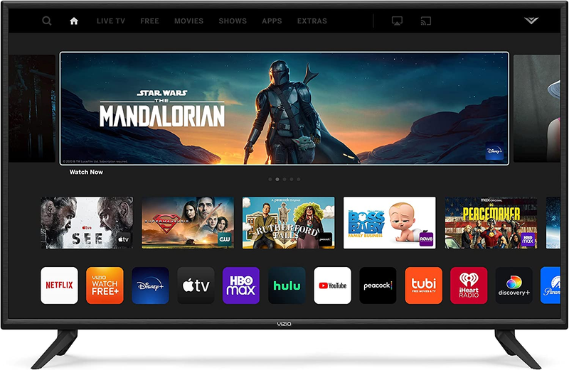 50-Inch V-Series 4K UHD LED Smart TV with Voice Remote, Dolb