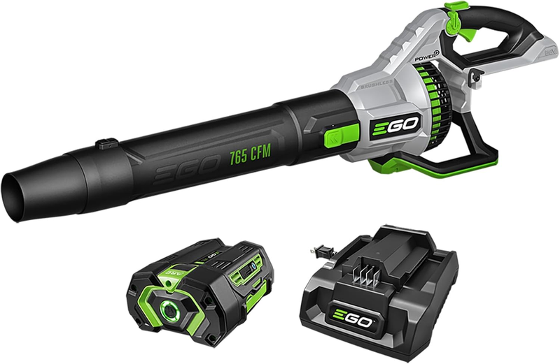 POWER+ Leaf Blower, Cordless Electric 765 CFM, Includes 56V 5.0Ah Battery and Ch