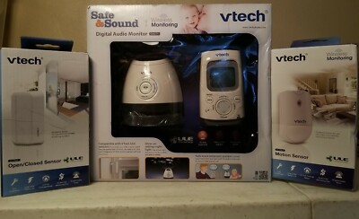 VTech Safe & Sound DM271- plus Motion Sensor VC7003 & Open/Closed Sensor VC7002
