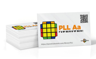 CFOP Speedcubing Algorithm Flashcards (Professional Technique)