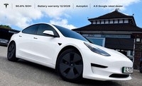 2021 Tesla Model 3 Model 3 Standard Range + 4dr Saloon Electric Automatic