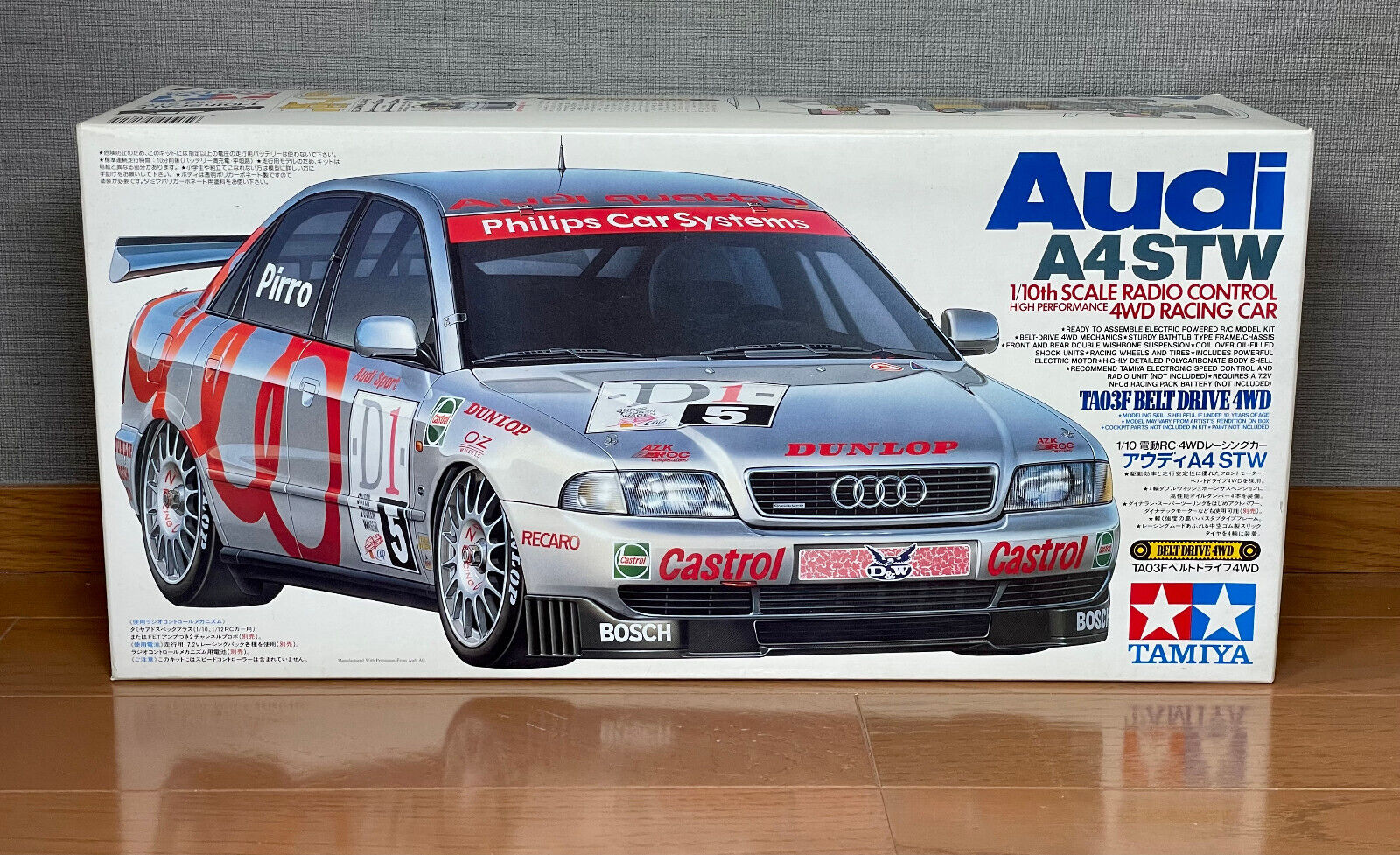 TAMIYA 58182 1/10 R/C Racing Car Audi A4 STW (TA03F Chassis TAMIYA 58182 1/10 R/C Racing Car Audi A4 STW (TA03F Chassis