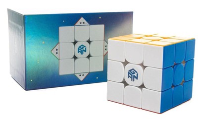 GAN 12 3x3 Magnetic Speed Cube (Magnetic Core, Auto-Align, Frosted,  UV Coated)