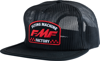 FMF Chamber Trucker Hat Snapback Mesh Black SU26196903BLKOS