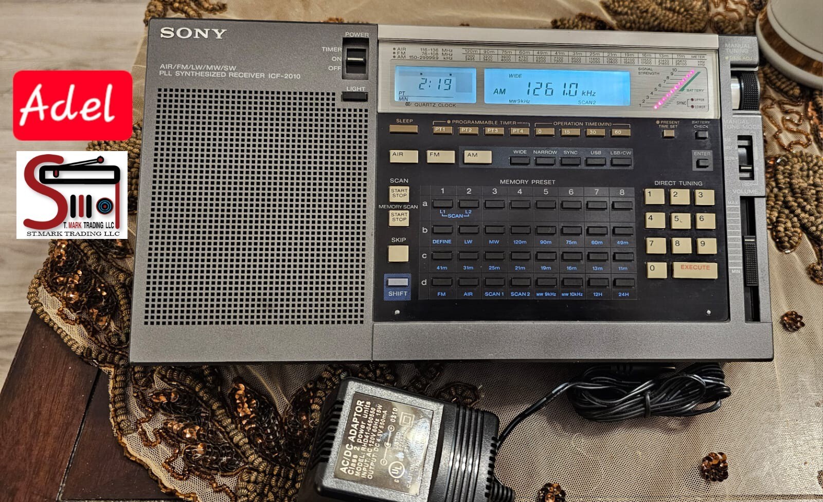 SONY ICF-2010 パッシブスピーカー仕様 SONY ICF-2010 パッシブスピーカー仕様