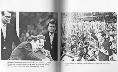 Signed JEAN CHRÉTIEN Memoir STRAIGHT FROM THE HEART 1985 HC, 231 Pages