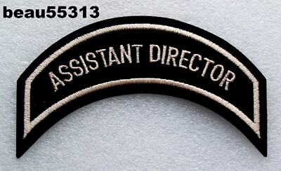  HARLEY OWNERS GROUP HOG ASSISTANT DIRECTOR CHAPTER OFFICERS HERITAGE TAN PATCH