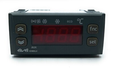 Eliwell ID 985LX On/Off Temperature Controller NTC/PTC Digital Readout 12 V