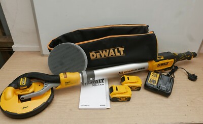 DeWalt DCE800P2 DCE800 18V 225mm 9" drywall sander + carrying case 2 X 5 ah kit