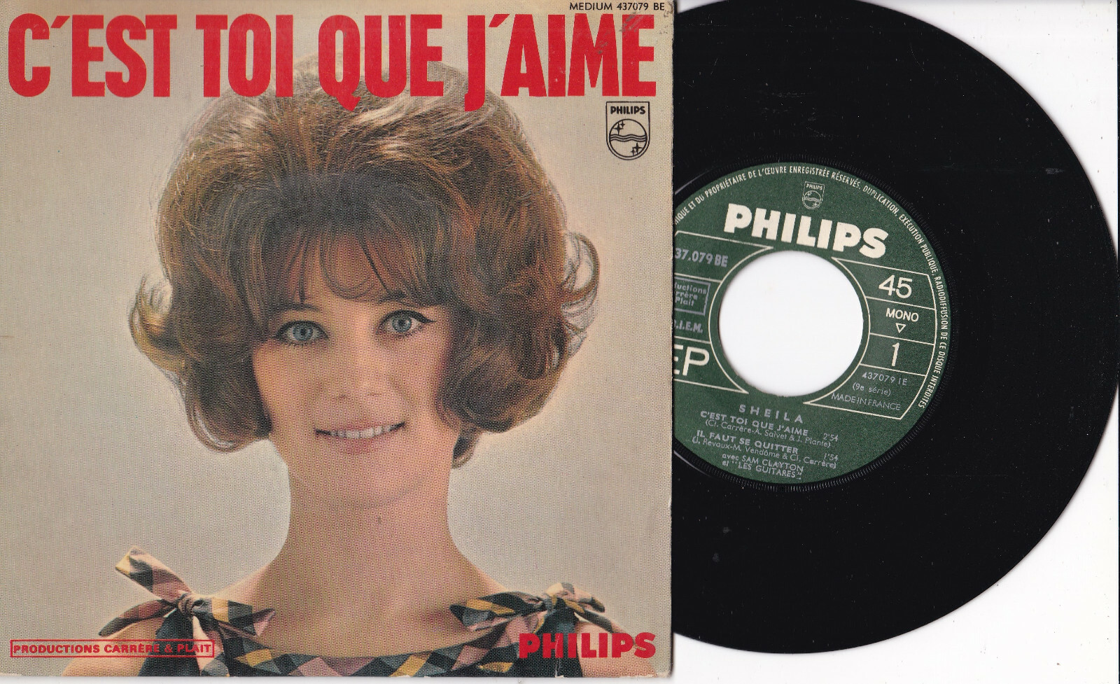 7” Sheila Julietta / Le Soleil Est Chez Toi SFL1312 PHILIPS /00080 7